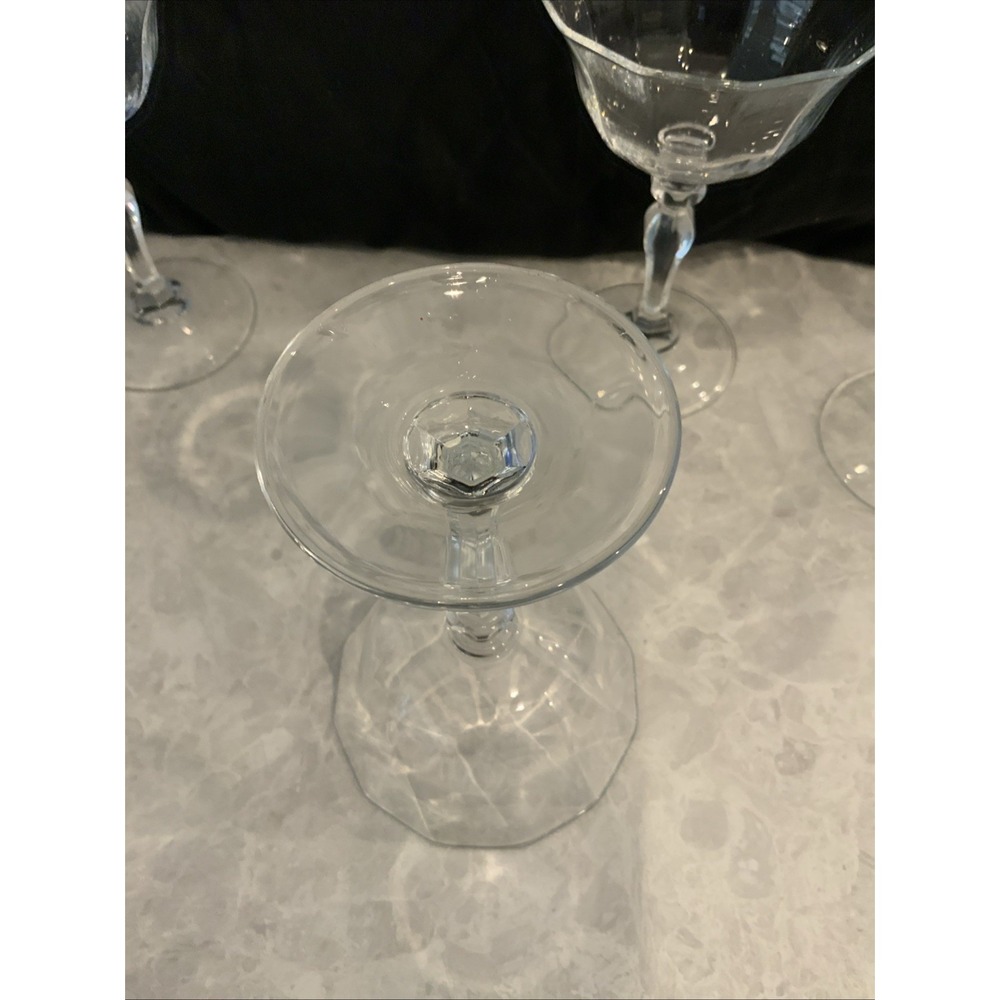 Vintage Cambridge Glass, Regency Pattern, Champagne Coupe, Or Sherbet Glass